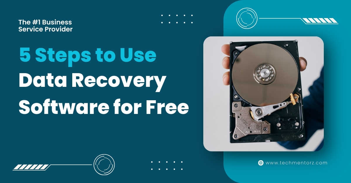 5 Steps to Use Data Recovery Software for Free